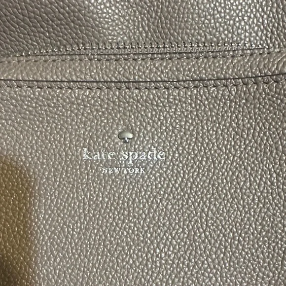 Kate Spade Taupe Leather Backpack - Picture 3 of 3